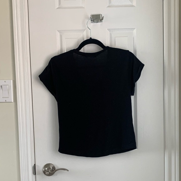BUNDLE DEAL - black&grey basic V neck T-shirts (2) - Picture 4 of 4
